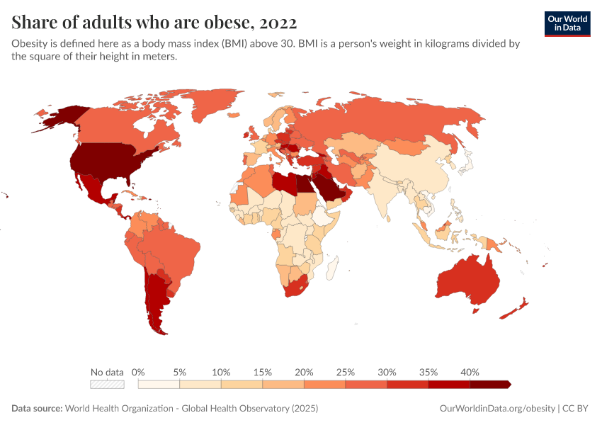 A thumbnail of the "Share of adults who are obese" chart